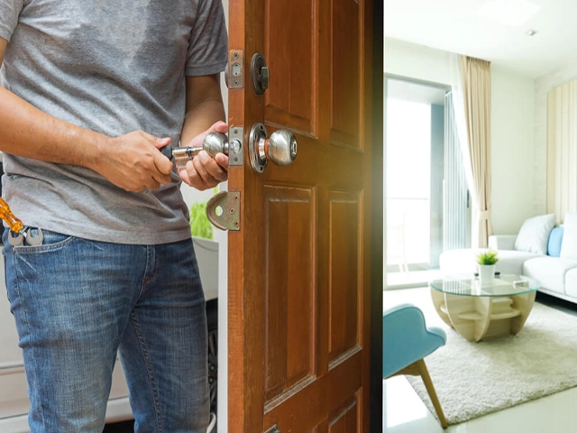 Commercial locksmith Pittsburgh - high-security lock installation